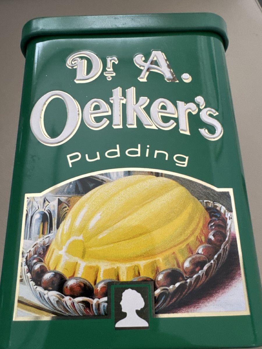 Recipients et similaires: Dr. A. Oetker's Pudding Blechdose  – D'occasion à Zürich par Smarties13 3