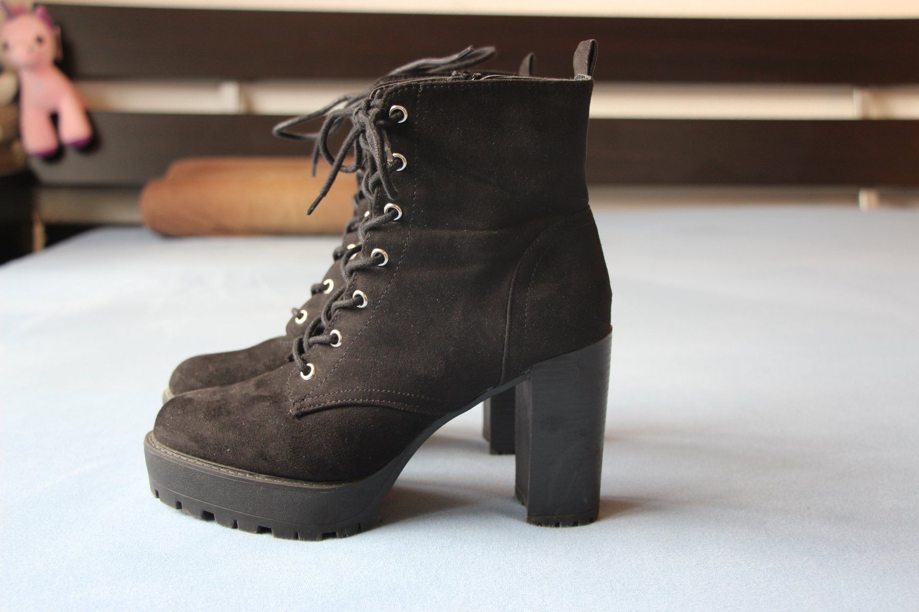Damenschuhe: Catwalk Stiefeletten, Gr. 40, schwarz – Gebraucht aus Laax GR von Schoelli2 1