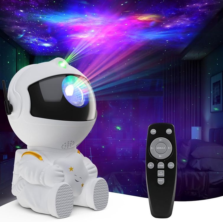 Astronaut LED Projektor Sternenhimmel Lampe