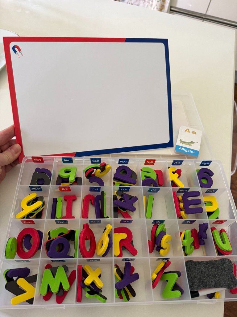 Magnete: Jeu de lettres magnétiques / Magnetbuchstaben – Neu und originalverpackt aus Rolle von Sev77 2