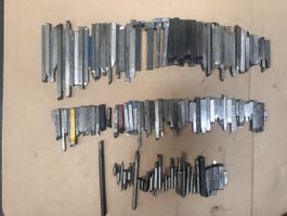 Konvolut Drehstahl Ifanger und andere Drehmeissel  Top!