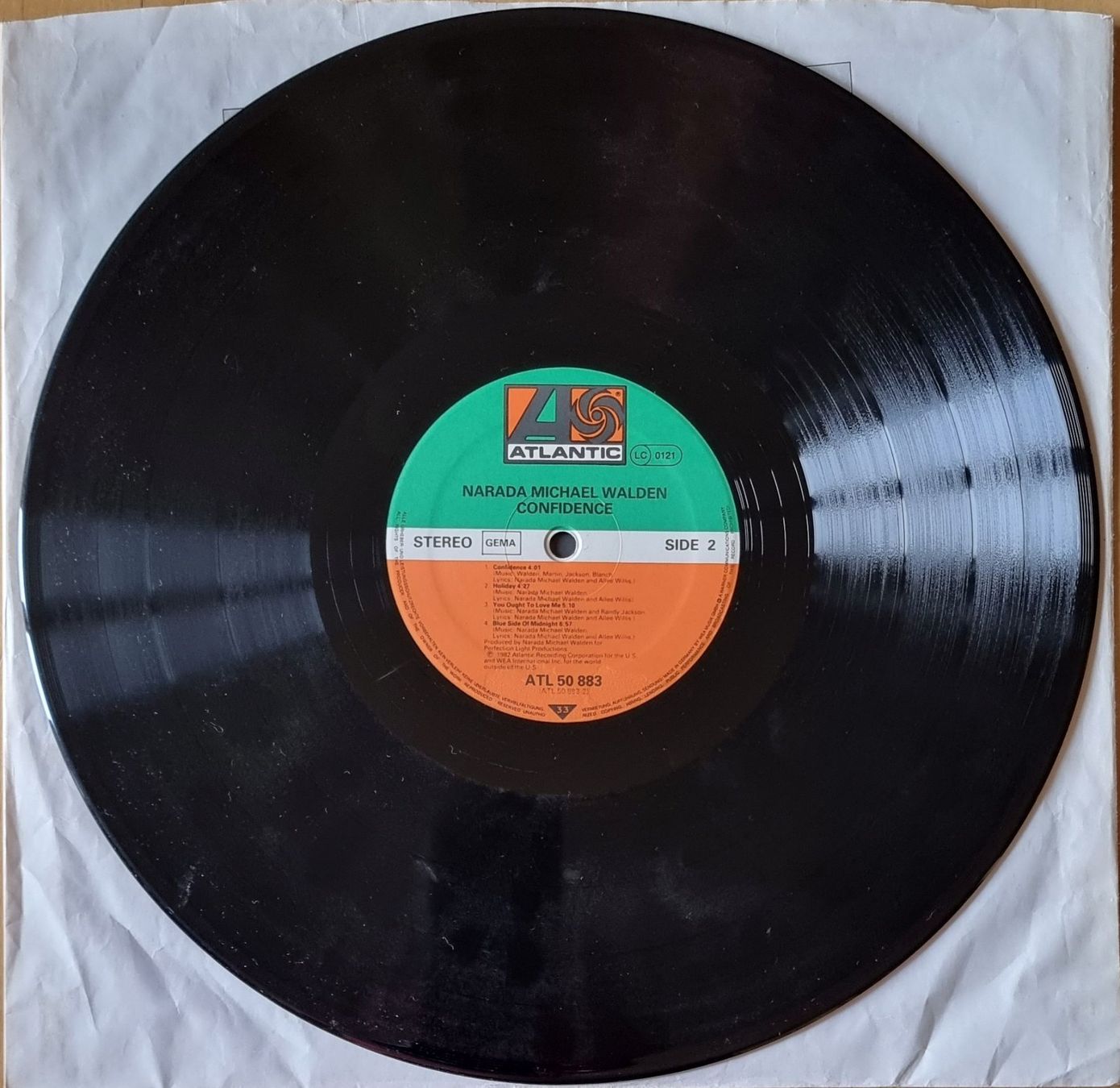 Dischi in vinile: LP Narada Michael Walden "Confidence" (US / DE 1982) – Usato da Luzern venduto da Frizzz 5