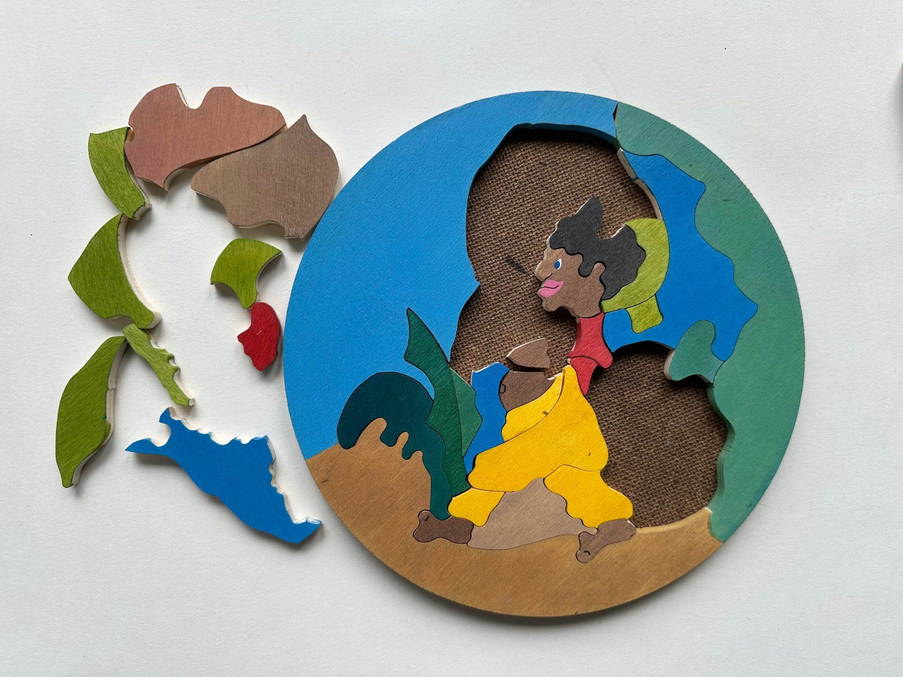Puzzles: Holz Puzzle Afrika – Gebraucht aus Adligenswil von e17s15 1