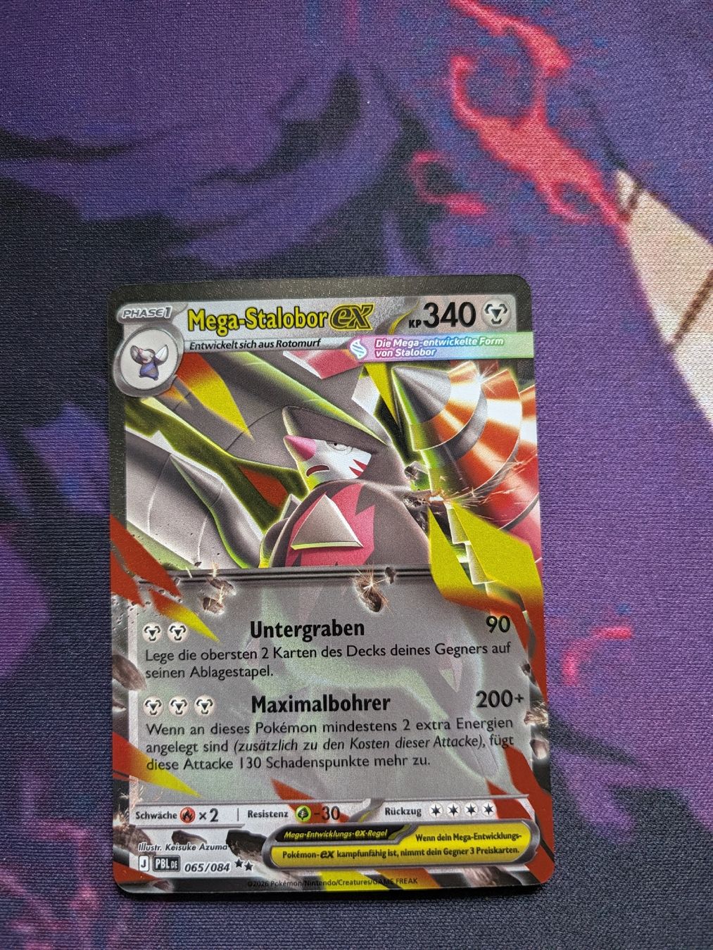 Pokémon Carte collezionabili: Mega-Stalobor ex 065/084 DE – Nuovo (secondo la descrizione) da Chur venduto da FreakofRarity