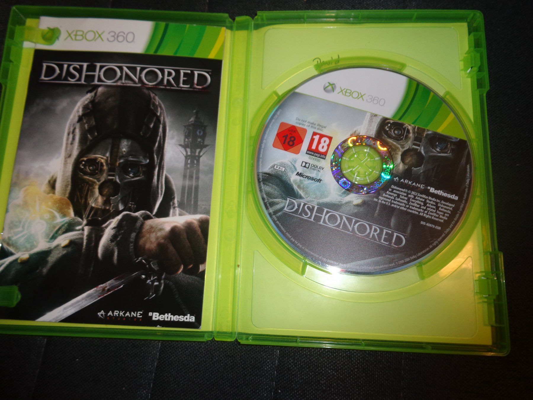 Giochi: Dishonored XBOX 360 – Usato da Olten venduto da Disc-Ausverkauf 1