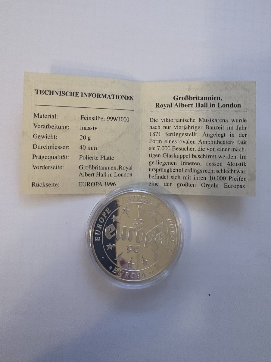 Alle Münzen: Europa 1996 – Gebraucht aus Murten von Tzaugg 1