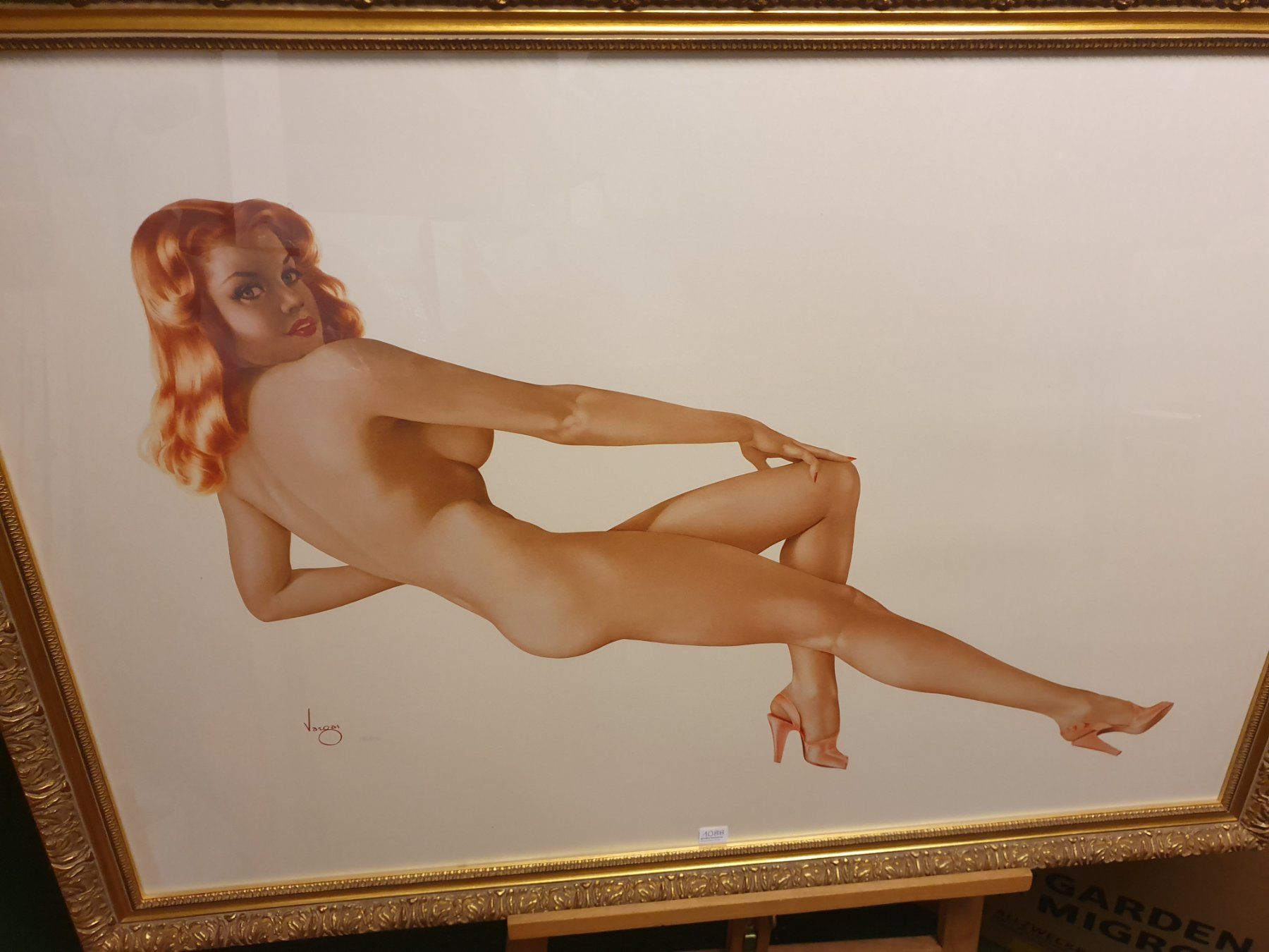 Grafica & Litografie: "RED FIRE" par Alberto Vargas – Usato da Le Grand-Saconnex venduto da Rgt87 1