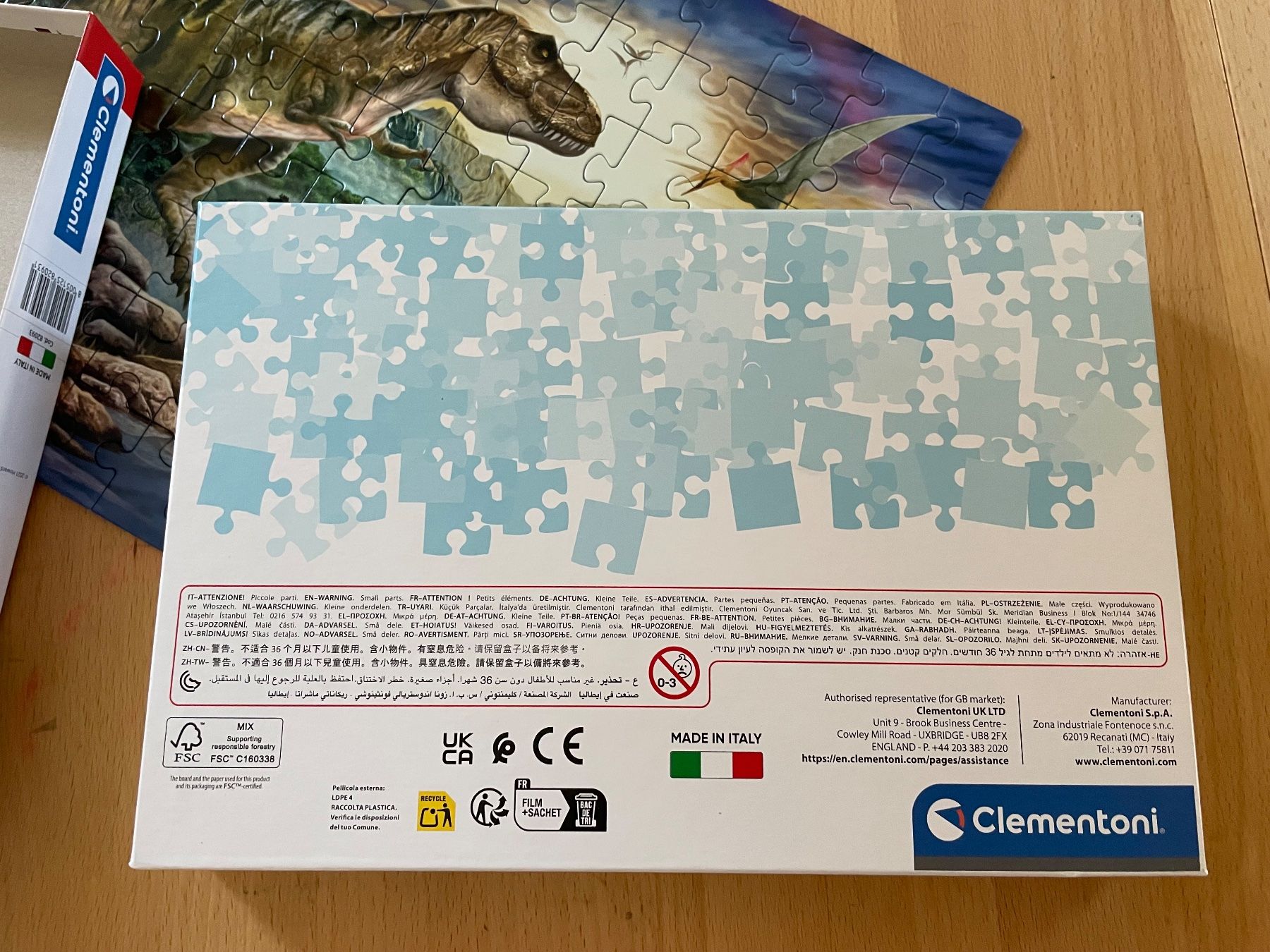 Clementoni Puzzles: Dinosaurier-T-Rex.Puzzle, 104 Teile – D'occasion à Cham par 2eye 3