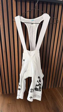 MEN'S PRO TEAM BIB SHORTS WHITE Grösse M