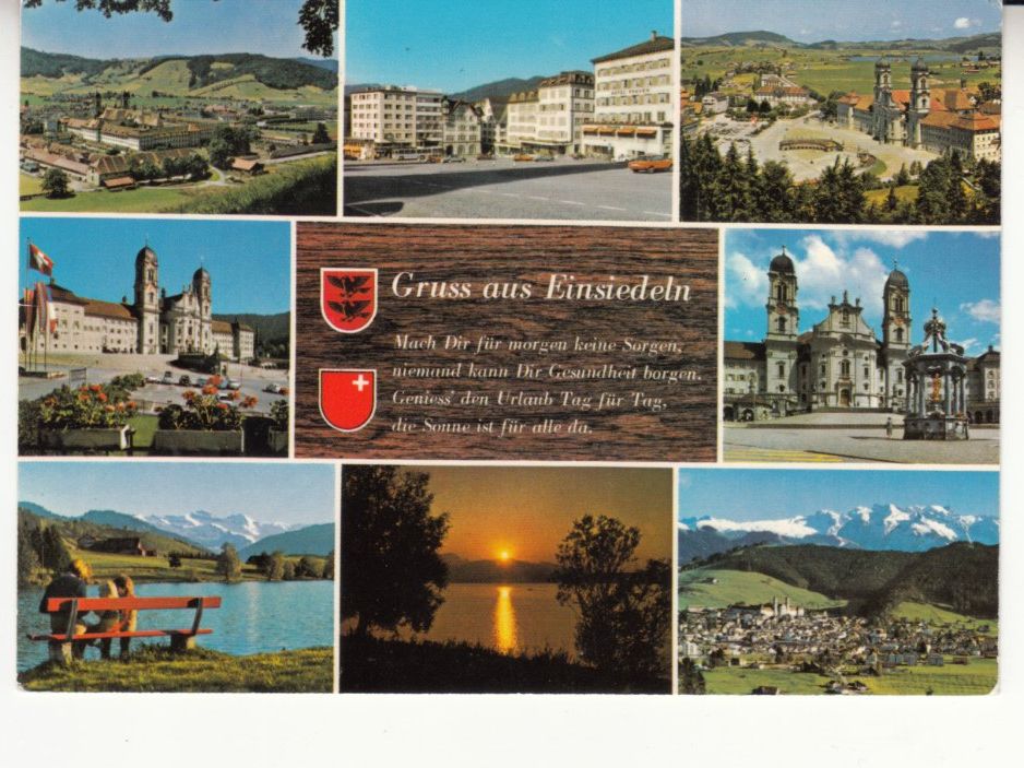 Cartoline postali: Einsiedeln 1982 – Usato da Bürglen TG venduto da StampGraf