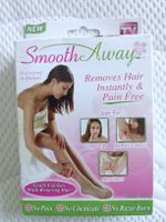 Smooth Away Hair Remover New Includes Travel Case Pads
