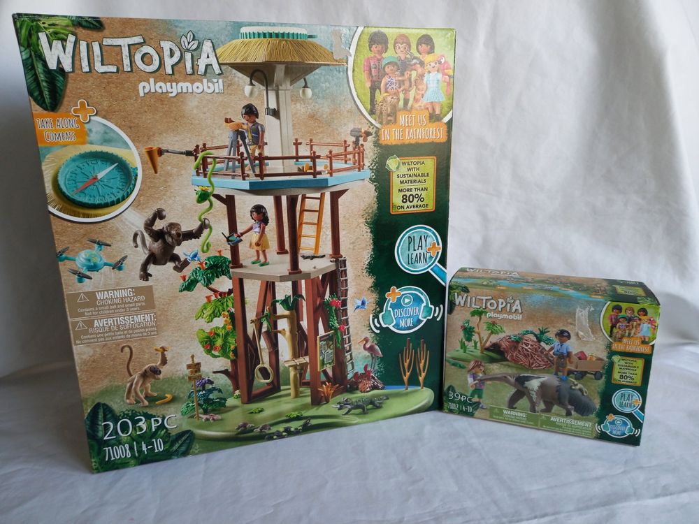 Playmobil Wiltopia Onderzoeksstation met kompas 71008