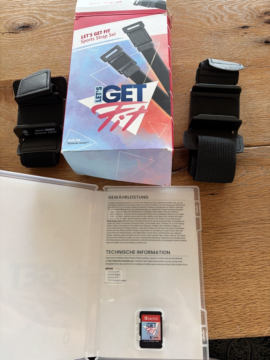 Nintendo Giochi: Let's Get Fit Nintendo Switch  – Usato da Fisibach venduto da Floh1981