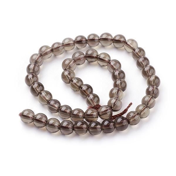 Edelsteine: Rauch  Quartz Perlen 4mm 1 Strang – Neu (gemäss Beschreibung) aus Alpnachstad von perlengaby 1