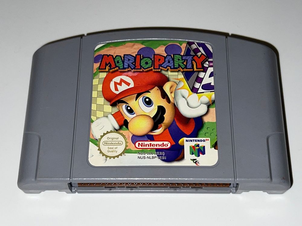Nintendo 64 (N64) Spiel - Mario Party / Mario Party 1 (Gebraucht) in ...