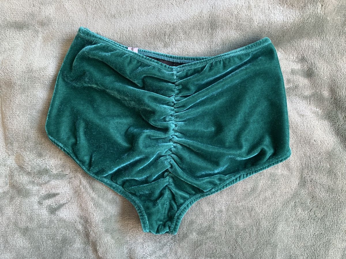 Costumi da bagno & Bikini: Bas pole dance velours vert 💚 Ugo Dance - S – Usato da Lausanne venduto da Xiaoxi 1