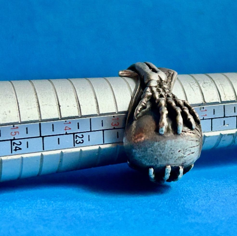 Anelli: Herrenring Totenkopf (68) – Usato da Laufen venduto da belleskulptur 4