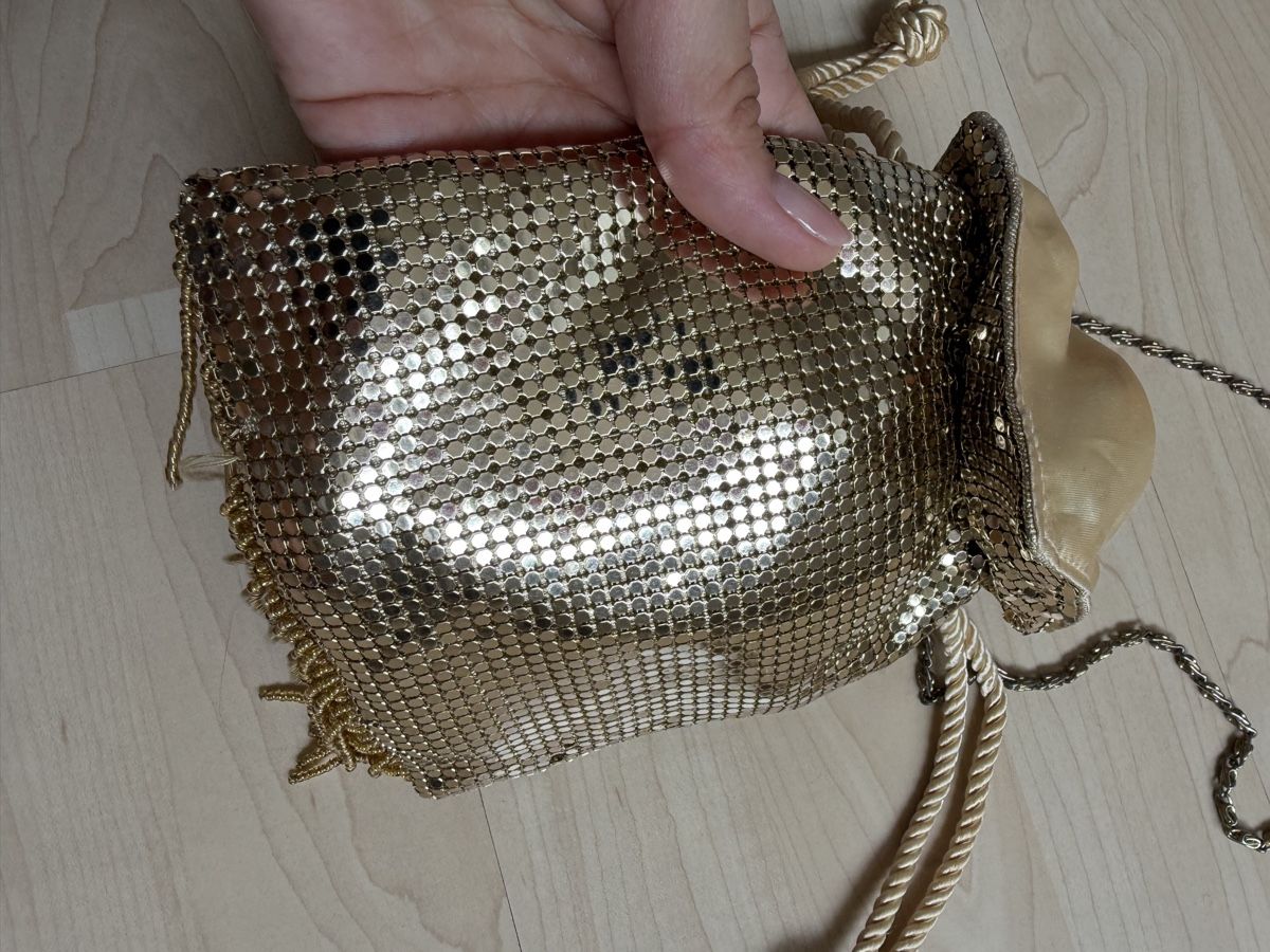 Borse da donna: Scheilan Vintage Handtasche Gold – Usato da Birmensdorf ZH venduto da elibela 7