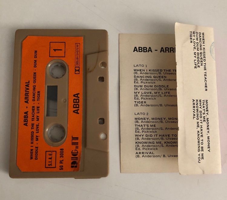 Musicassette: ABBA ARRIVAL seltene Kassette MC K7 – Usato da Wettingen venduto da ABBA-Retro 1