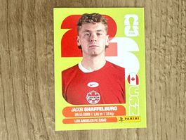 Panini FIFA World Cup 2026 Jacob Shaffelburg CAN 14