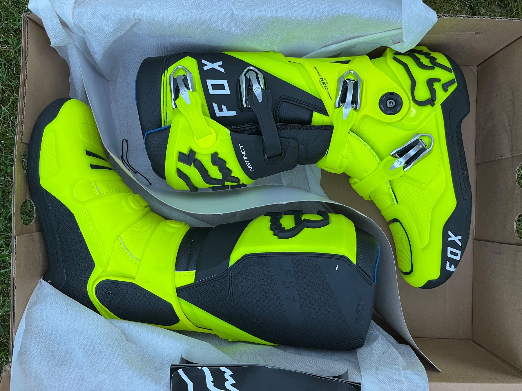 Fox Scarpe da uomo: FOX Instinct Motocross Stiefel Nr 44 – Nuovo e nell'imballaggio originale da Lenzburg venduto da r_mendes