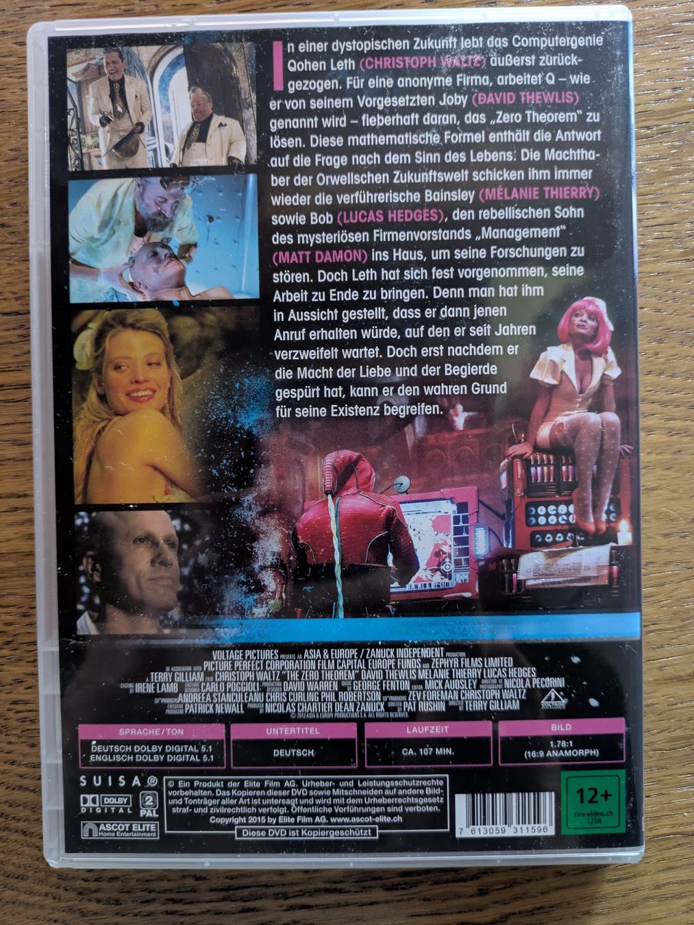 Alle DVDs: The Zero Theorem - Christoph Waltz (DVD) – Gebraucht aus Männedorf von Pacer19 1