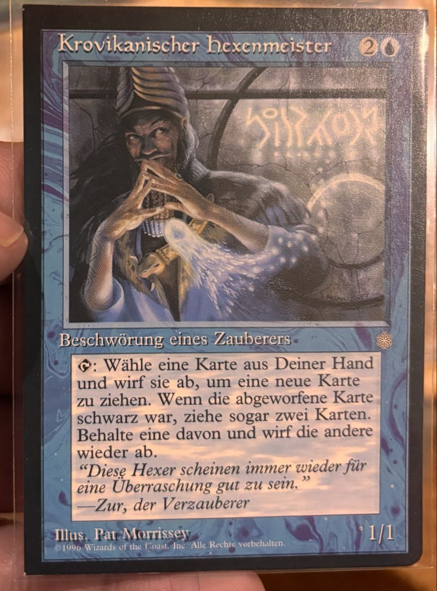 Magic The Gathering Carte collezionabili: MTG Vintage Miscut Set - German Ice Age - Square Corners Dot – Nuovo (secondo la descrizione) da Steinmaur venduto da BobsCards 9