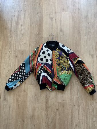 Veste bombers matelassée en soie the kooples