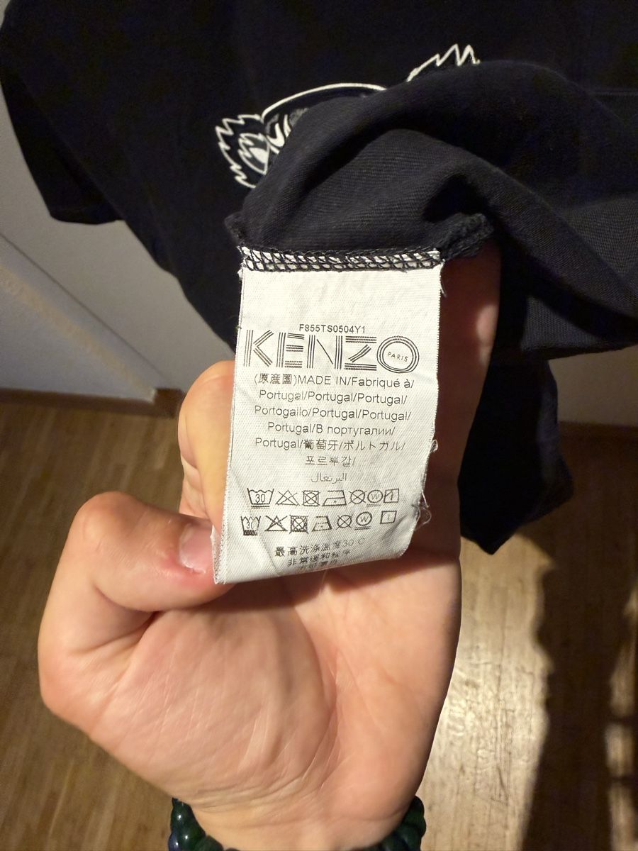 Kenzo T-shirt: Kenzo Tiger Tee Shirt Black – Usato da Genève venduto da SG_73 2