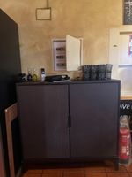 Schrank dunkles Holz guter Zustand