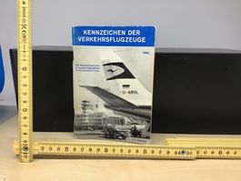 Flugzeug Kennzeichenbuch, F.A. Weder, 1962