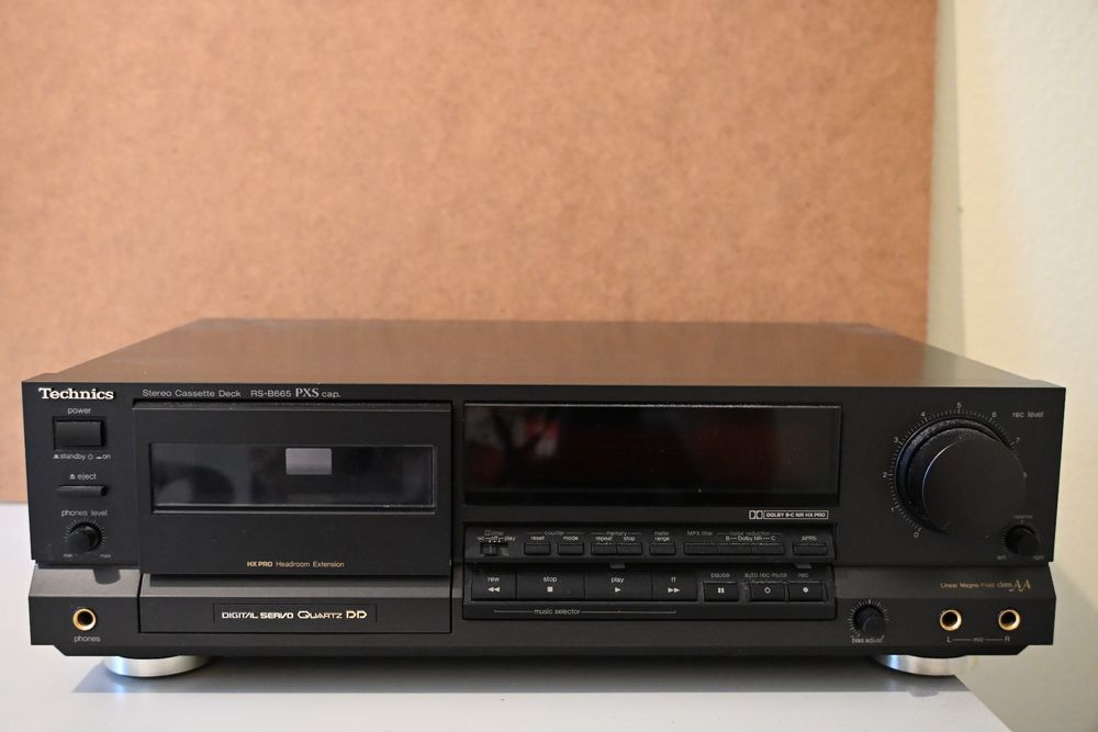 Technics RS-B665 Pxs Nastro Deck / Classe Aa Hx Pro / revisionato 1