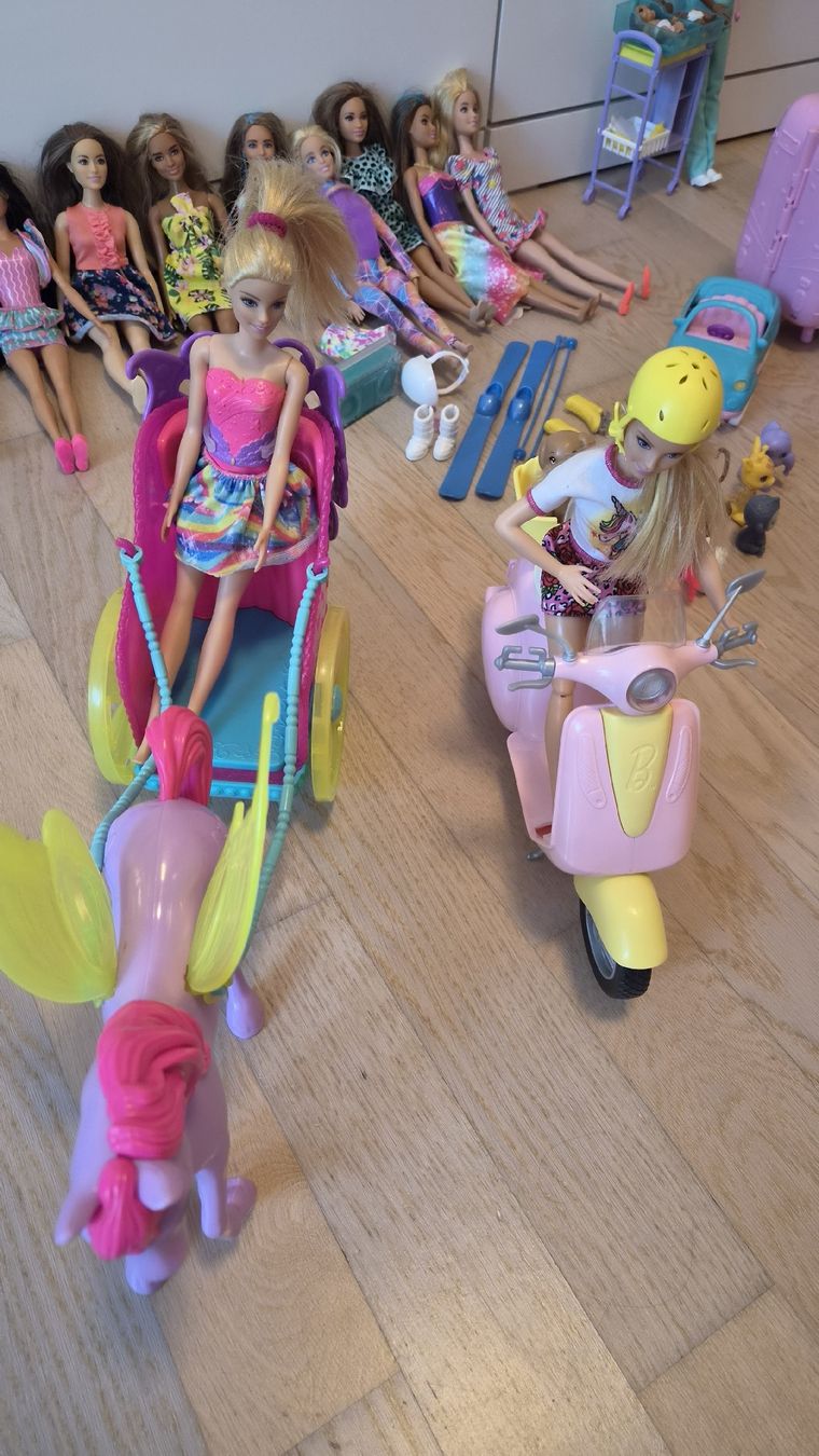 Spielzeuge: Barbie Puppen riesen SET – Gebraucht aus Obfelden von Luna90 9