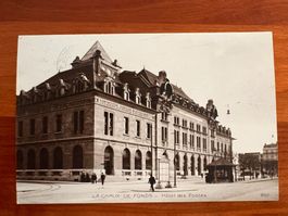 Postkarte La Chaux fonds Hotel Post 1917  (P245)