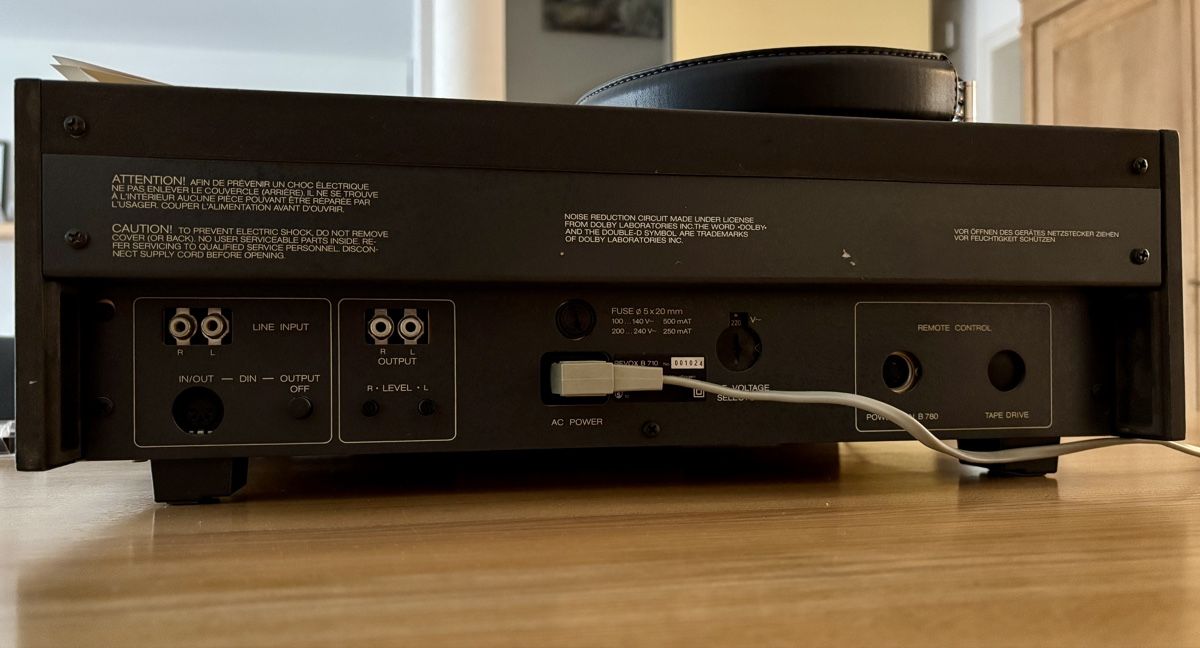 Revox Apparecchi a nastro: Kassettentape REVOX B 710 MK l – Usato da Schaffhausen venduto da Transistor 4
