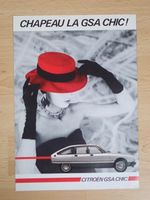 Citroen GS GSA Chic - Prospekt Frankreich 1985 - N045