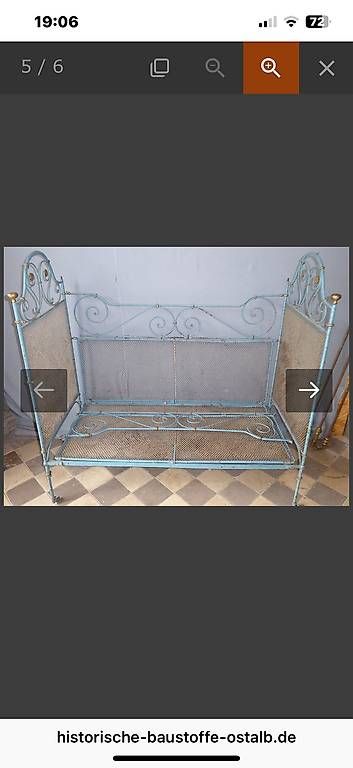 Letti: Kinderbett Metall,Sofa – Usato da Biberstein venduto da cocodico 1