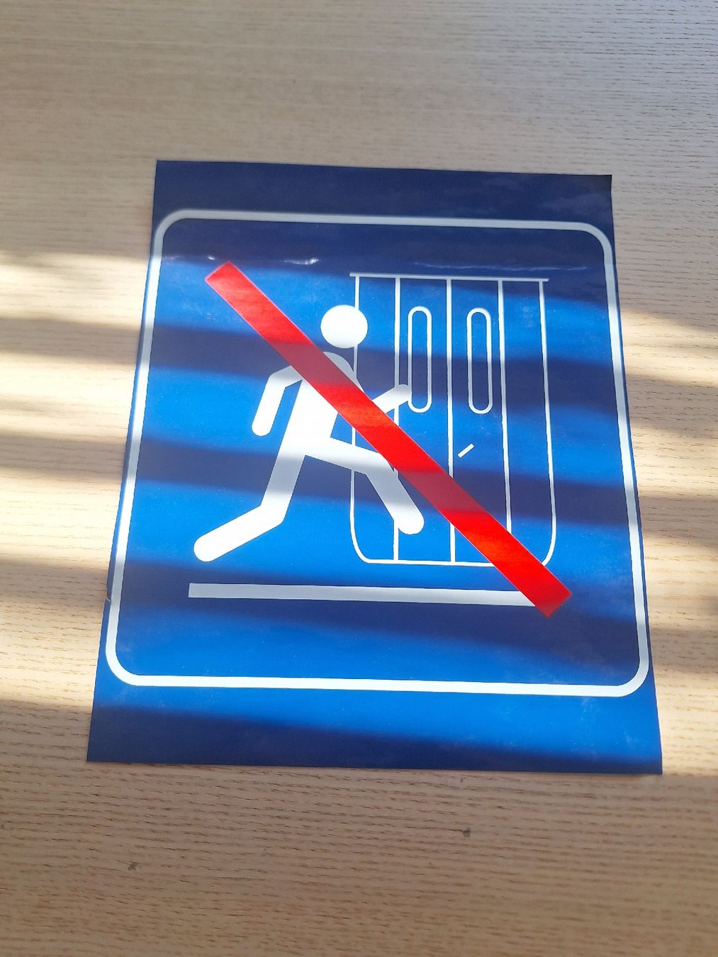 Sticker: SBB Verbot Aufkleber gross – Usato da Schaffhausen venduto da RicardoSchaffhausen