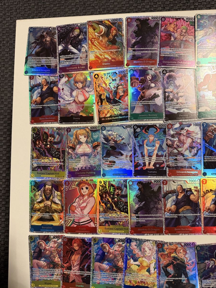 Bandai Sammelbilder & Trading cards: One piece sr card x50 – Gebraucht aus S. Antonino von Mc2495 1
