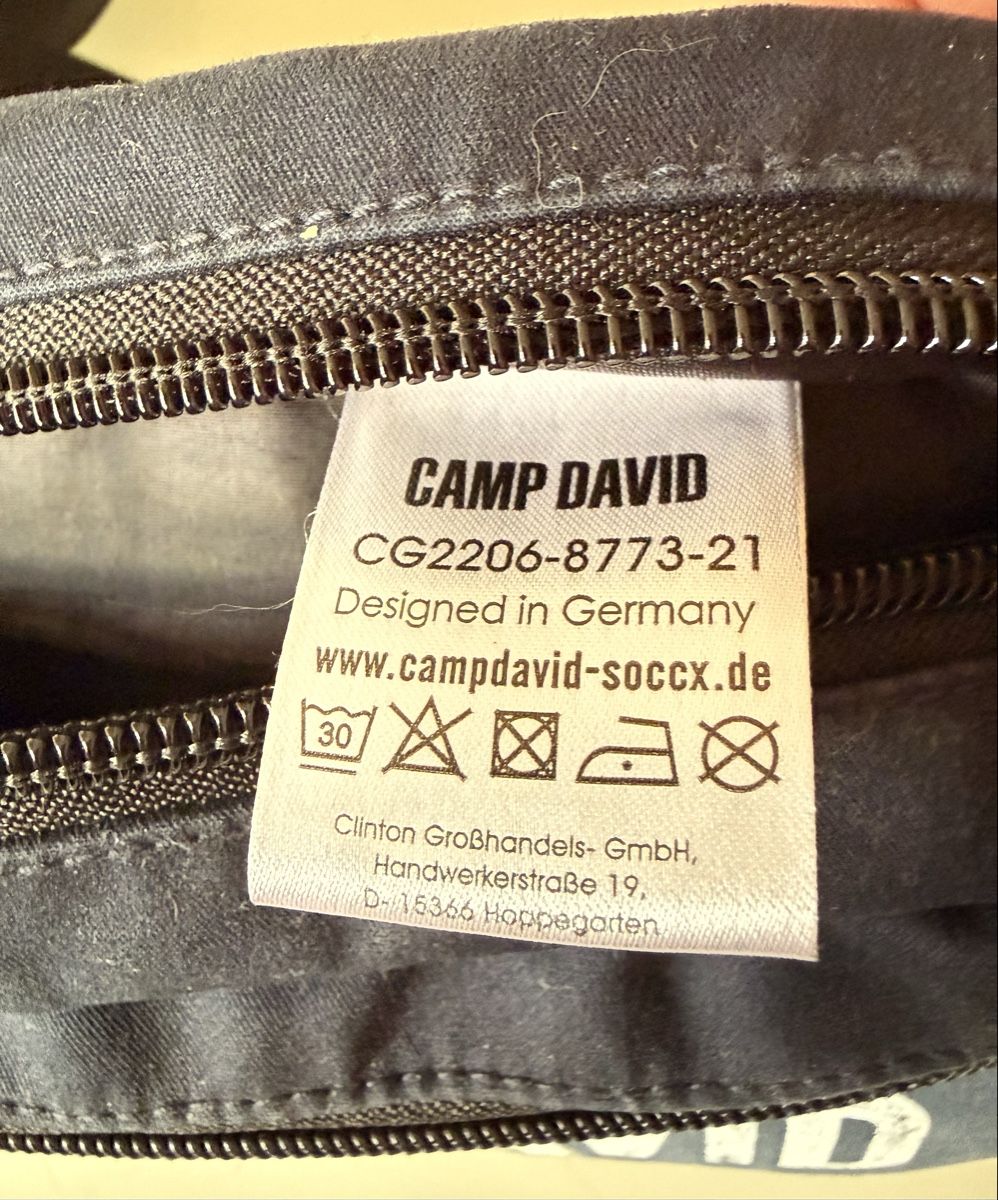 Camp David Borse: Camp David Bauchtasche Blau mit 2 Taschen – Usato da Sursee venduto da Betlaze 5