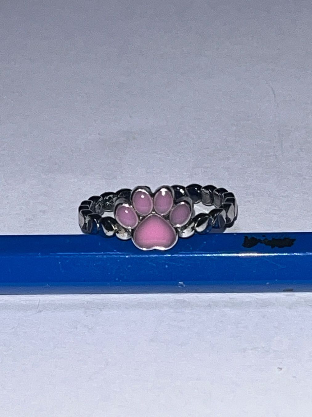 Anelli: Silber 925er Ring mit Pfote - Süsser Hingucker! – Nuovo (secondo la descrizione) da Bremgarten b. Bern venduto da barny2 2