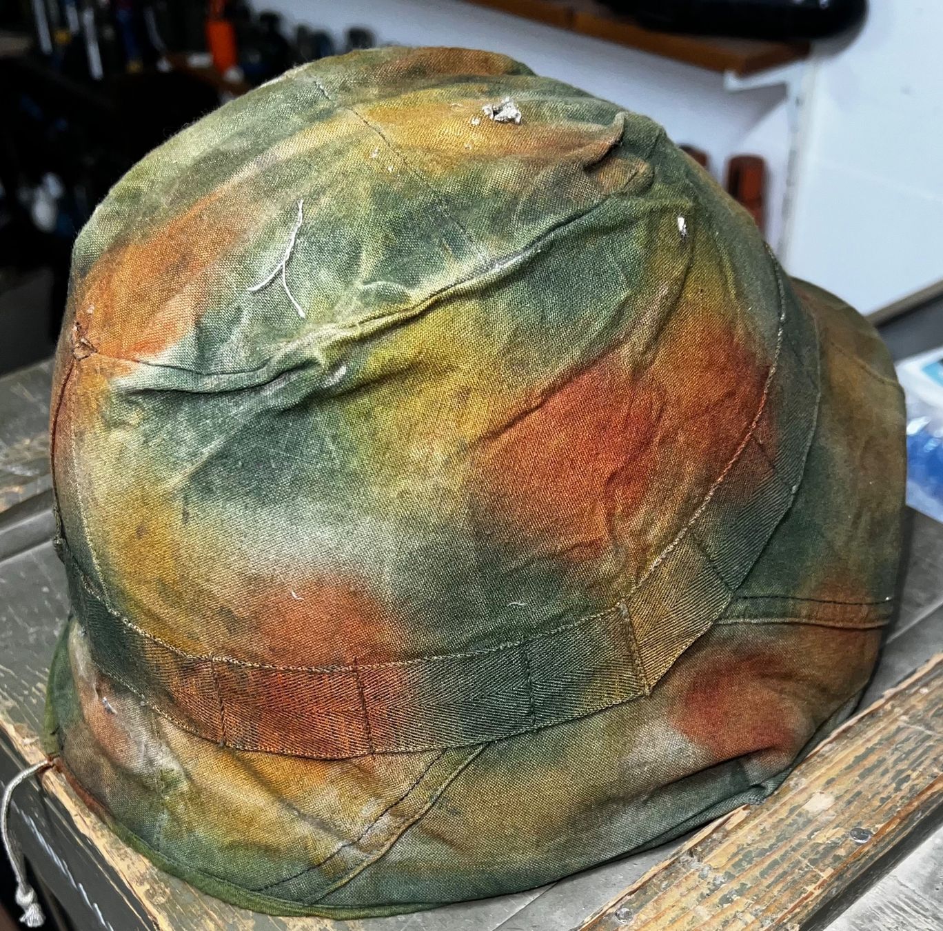 Schweizer Armee Uniformi: Ww2 couvre casque armee Helmüberzug – Usato da Nyon venduto da 65d45 2