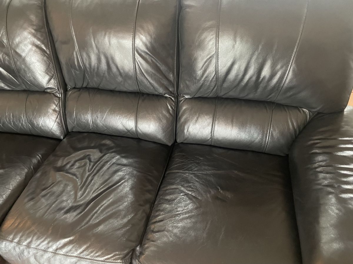 Sofas: Leder Sofa  – D'occasion à Würenlos par markito83