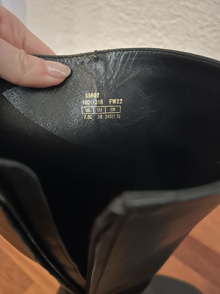 Stuart Weitzman Scarpe da donna: Schwarze Stiefel Stuart Weitzman, Grösse 38 – Usato da Oberrieden venduto da Mlew 4