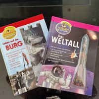 2x Wissen mit Durchblick: Burg & Weltall, tolle Bücher!