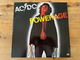 LP AC/DC "POWERAGE" GERMAN 1st PRESSUNG VON 1978 GUTER ZUST.