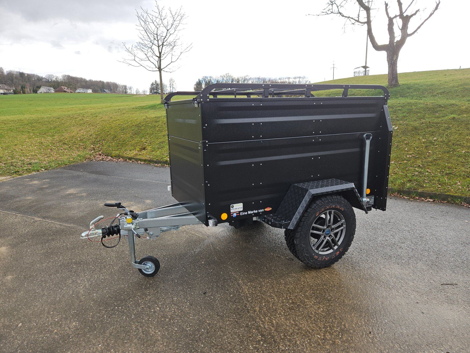 Tpv Rimorchi: TPV Kofferanhänger KT-EB2-Plus-Offroad-schwarz – Nuovo e nell'imballaggio originale da Gunzgen venduto da HofmannAnhaenger 1