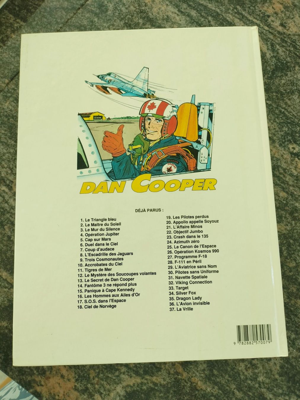 Fumetti: Dan Cooper "Pilotes Fantômes" Ed. O. 1990 BE+ – Usato da Cortaillod venduto da rozinna 4