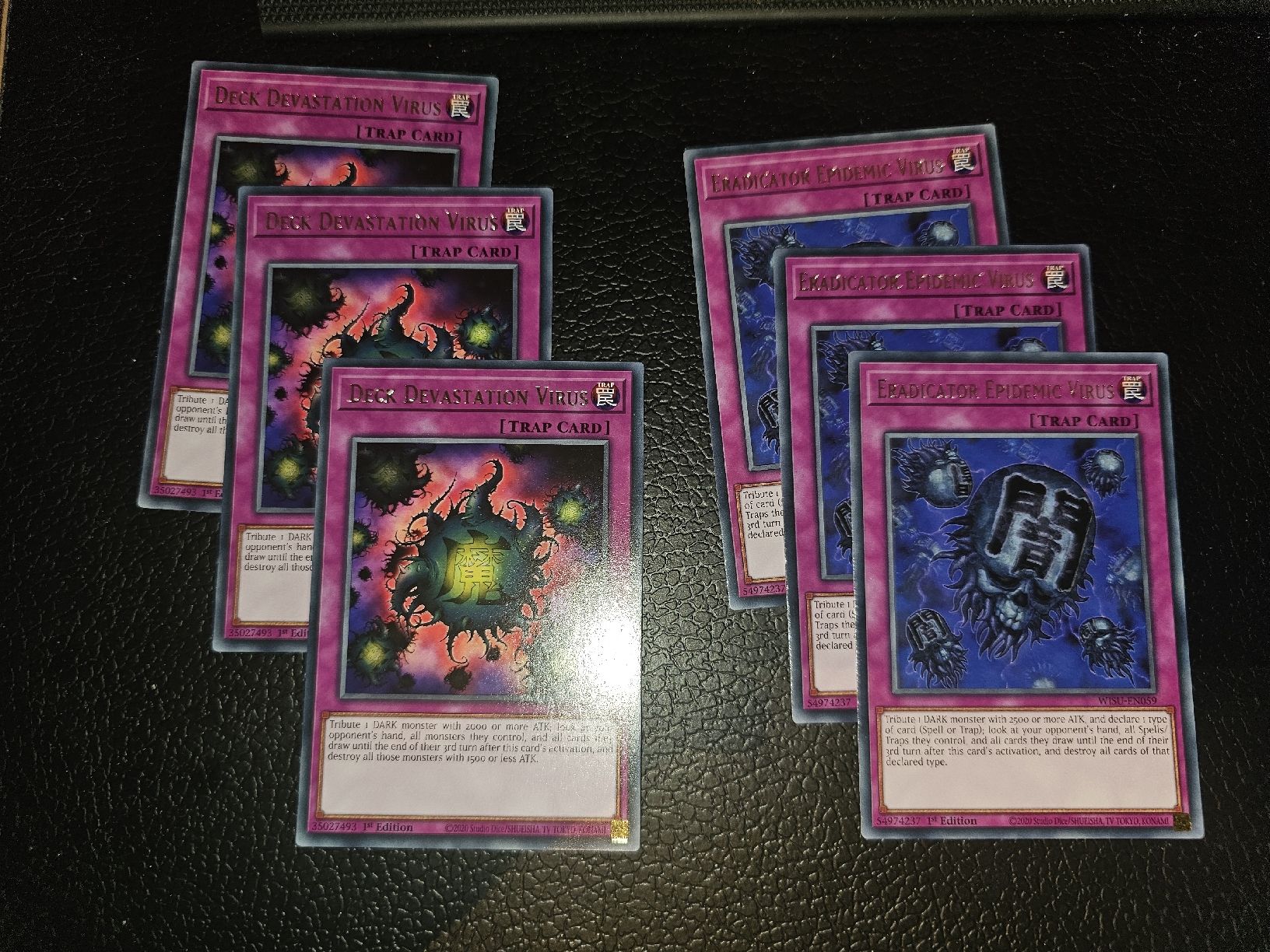 Yugioh Sammelbilder & Trading cards: Yu-Gi-Oh! Karten: Deck Devastation & Epidemic Virus! – Gebraucht aus Gossau SG von KingofRingx3