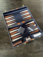 Ancien Coffret de Jeu de Backgammon